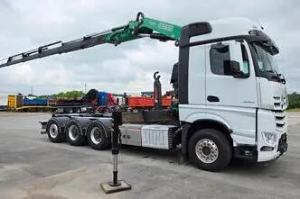 Mercedes-Benz Arocs 3253 8X4*4 Fassi F295, 390 kW, diesel, automatic