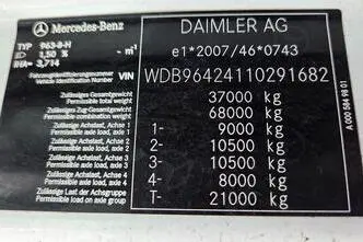 Mercedes-Benz Arocs 3253 8X4*4 Fassi F295, 390 kW, diesel, automatic