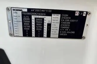 Scania S520, 382 kW, дизель, автомат