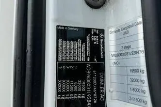 Mercedes-Benz ANTOS 1830 4X2 EURO6 + SIDE OPENING, 220 kW, diisel, automaat