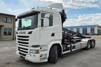 Scania G450 6X2*4 HMF 2120, 331 kW, дизель, автомат
