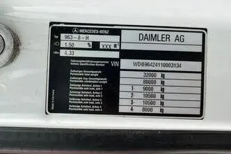 Mercedes-Benz Arocs 3242 8x4, 310 kW, diisel, automaat