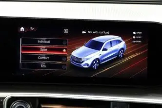 Mercedes-Benz EQC, 145 kW, electric, automatic, four-wheel drive