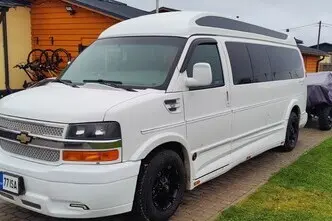 Chevrolet Express, 6.0, 254 kW, бензин+lpg, автомат, полный привод