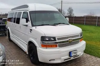 Chevrolet Express, 6.0, 254 kW, бензин+lpg, автомат, полный привод