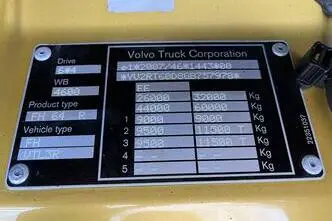 Volvo FH 540 6x4, 405 kW, дизель, автомат