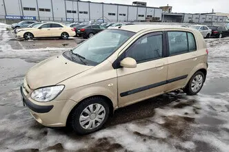 Hyundai Getz, 1.4, 71 kW, bensiin, automaat, esivedu