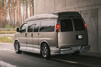 Chevrolet Express, 5.3, 220 kW, bensiin+lpg, automaat, tagavedu