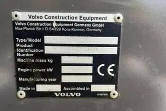 Volvo EC 220 EL, 129 kW, diisel