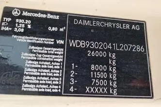 Mercedes-Benz Actros, 320 kW, diisel, automaat