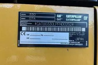 Caterpillar 330, 205 kW, дизель