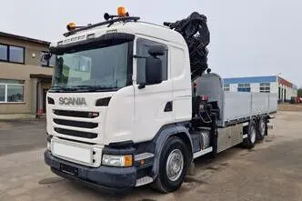 Scania G450 6X2*4 HIAB 288 E-6 Hipro + JIB, 12.7, 331 kW, diesel, manual, rear-wheel drive