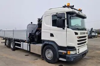 Scania G450 6X2*4 HIAB 288 E-6 Hipro + JIB, 12.7, 331 kW, diesel, manual, rear-wheel drive