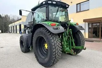 John Deere 6125R + Trima Front Loader +3.1p, 93 kW, diisel, automaat