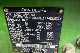 John Deere 6125R + Trima Front Loader +3.1p, 93 kW, diisel, automaat