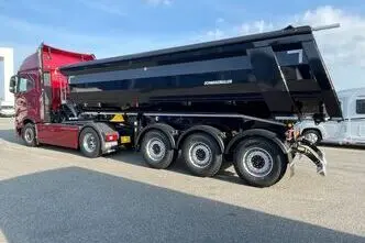 Schwarzmüller K-serie 27m3 Hardox sadulatapp 18 t 6140kg