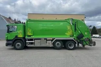 Scania P410 6X2/4 EURO6 + NORBA MF300 2 CHAMBERS, 302 kW, diisel, automaat