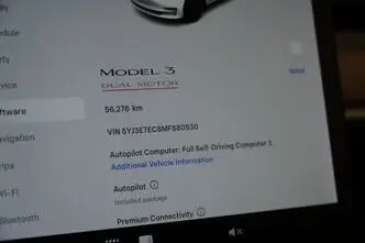 Tesla Model 3, 155 kW, elekter, automaat, nelikvedu