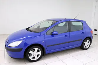 Peugeot 307, 1.6, 80 kW, bensiin, manuaal, esivedu