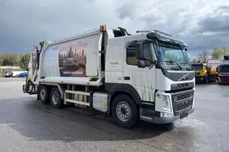 Volvo FM410 6X2*4 + VEB + 2 CHAMBER PRESS, 308 kW, diesel, automatic