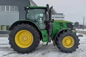 John Deere 6215R, 188 kW, diisel, automaat