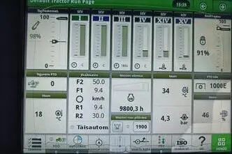 John Deere 6215R, 188 kW, diisel, automaat