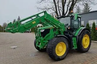 John Deere 6R 185, 6.8, 136.1 kW, дизель, автомат, полный привод