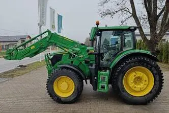 John Deere 6R 185, 6.8, 136.1 kW, дизель, автомат, полный привод