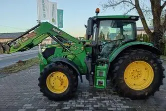 John Deere 6155R, 144 kW, diisel, automaat