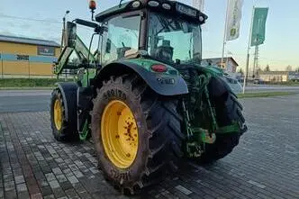 John Deere 6155R, 144 kW, diisel, automaat