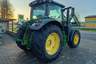 John Deere 6155R, 144 kW, diisel, automaat