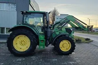 John Deere 6155R, 144 kW, diisel, automaat