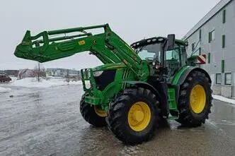 John Deere 6215R, 188 kW, дизель, автомат