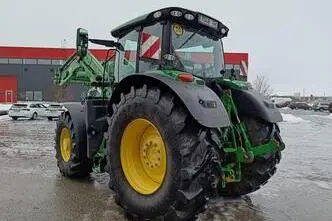 John Deere 6215R, 188 kW, дизель, автомат