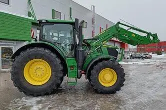 John Deere 6215R, 188 kW, дизель, автомат