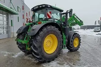 John Deere 6215R, 188 kW, дизель, автомат