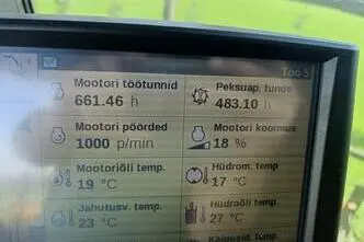 New Holland CX 8.90, 8.7, 308 kW, дизель, передний привод
