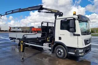 MAN TGL 12.220 4X2 Palfinger PK12502, 162 kW, diisel, automaat