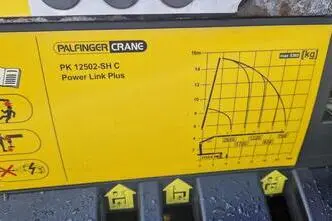 MAN TGL 12.220 4X2 Palfinger PK12502, 162 kW, diisel, automaat