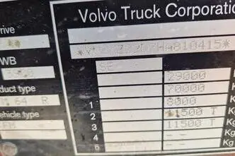 Volvo FMX410 6X4, 308 kW, diesel, automatic