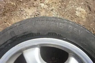 Ratas (velg + rehv) 15X7 195/55R15