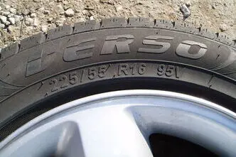 Ratas (velg + rehv) 16X7 225/55R16