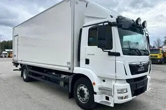 MAN TGM 18.290 4X2 EURO6 + BOX HEATING, 213 kW, дизель, автомат