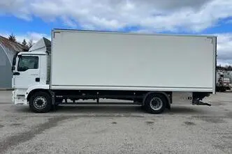 MAN TGM 18.290 4X2 EURO6 + BOX HEATING, 213 kW, дизель, автомат