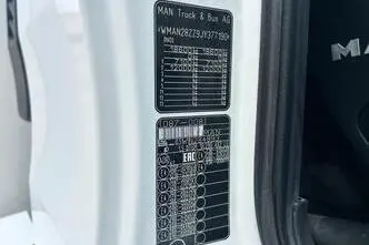 MAN TGM 18.290 4X2 EURO6 + BOX HEATING, 213 kW, дизель, автомат