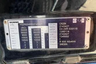 Scania R, 478 kW, diisel, automaat