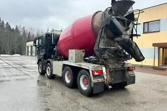 MAN TGS 35.480 8X4 EURO6 + INTERMIX 8,5M3 + FULL STEEL, 353 kW, дизель, автомат