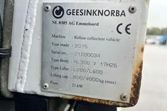 Mercedes-Benz ECONIC 1830 4X2 EURO6 + NORBA + FERRARI CRANE, 220 kW, дизель, автомат