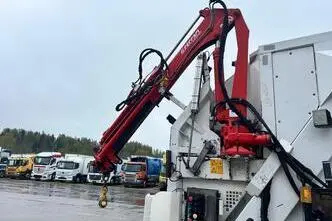 Mercedes-Benz ECONIC 1830 4X2 EURO6 + NORBA + FERRARI CRANE, 220 kW, дизель, автомат