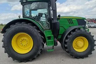 John Deere 6215R, 6.8, 188 kW, diisel, automaat, nelikvedu